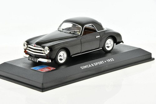 Simca sport nero 1952 43 - 1952, 1/43