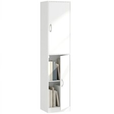 Homcom libreria con ripiani - libreria, 5