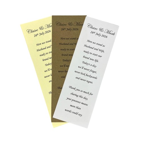 50x rotoli matrimonio