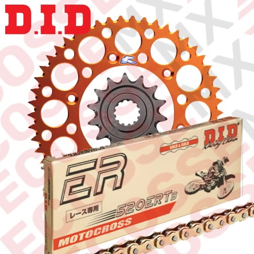 Kit catena pignone oro ktm - catena,