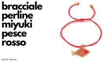 Bracciale perline miyuki - perline, con