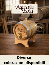 Botte in ROVERE 5 Litri con