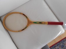 racchetta tennis legno Maxima Diana anni 80 con custodia rossa Pinarello