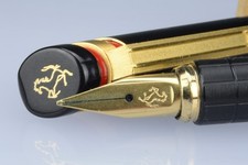 Ferrari Formula by Cartier Stilografica-Black-Cartrige Nib "F" France 1991s