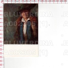 A2305 ILLUSTRATORE CARGNEL RITRATTO DONNA CON CAPPELLO 1922 ARS NOVA
