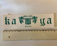 ADESIVO ULTRAS AVELLINO - KAYA - CURVA SUD ANNI '80