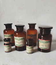 SEI ANTICHI VASI  FARMACIA COMUNALI RIUNITE REGGIO EMILIA- EPOCA PRIMI 900