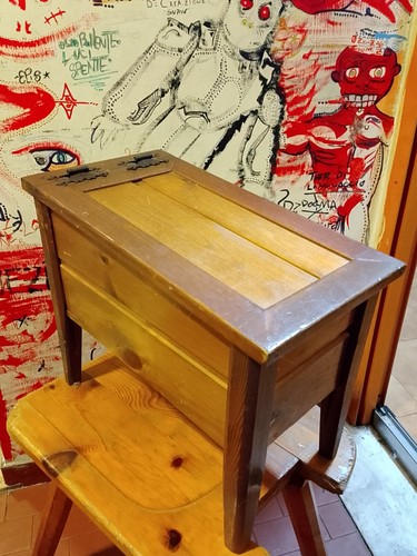 Mobiletto legno panca - legno,