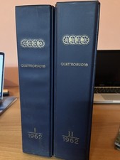 Riviste Quattroruote 1962 completo di raccoglitori e indice