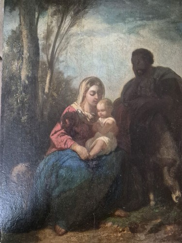 Dipinto xviii sec olio su - dipinto,