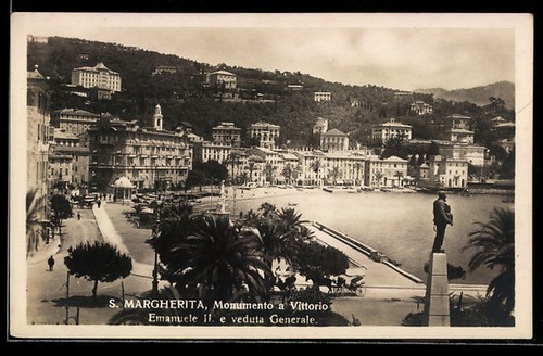 Cartolina santa margherita - santa,