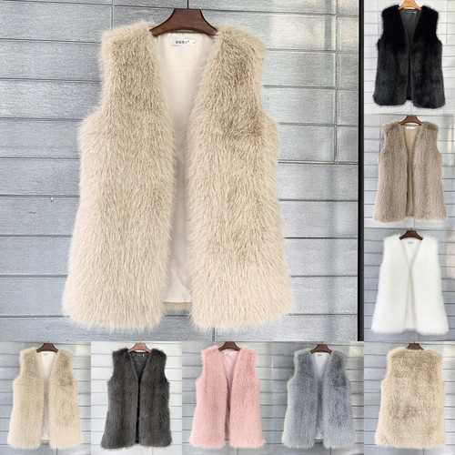 Gilet invernale donna senza