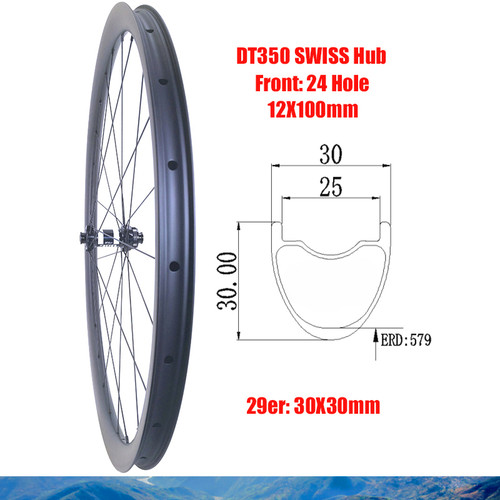 Set ruote anteriori 29er mtb - set,