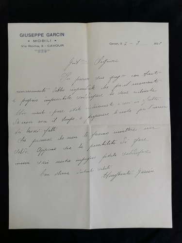 Carta intestata cavour - carta,