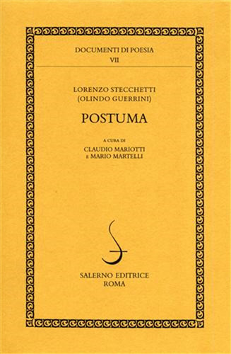 Stecchetti lorenzo olindo - stecchetti,lorenzo., (olindo