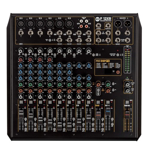 Rcf f12xr mixer canali con - f12xr,