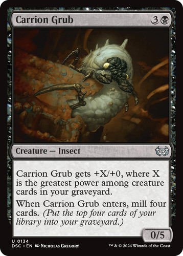 Carrion grub commander - -,