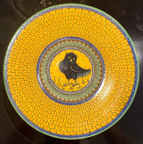 Piatto parete maiolica - piatto, da