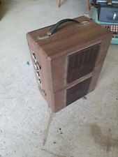 vecchio MANGIADISCHI GIRADISCHI VINTAGE con BAULETTO