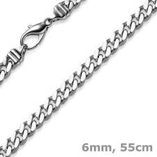 6mm Collana Catena Gourmette