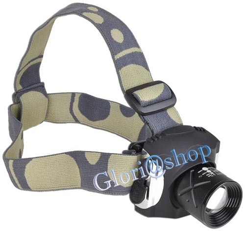 Torcia frontale led cree - 1,