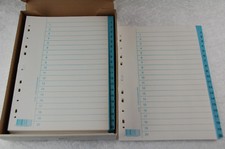 10 Pezzi Registro Cartelle