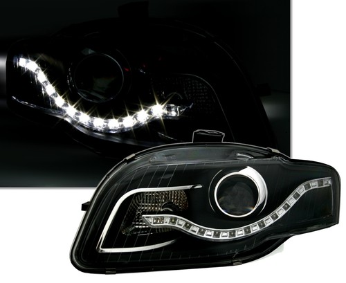 Kit fari neri per audi - kit,