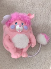 Vintage Mini Puffball Popple Pocket 1985 Mattel Toy Pink Popples