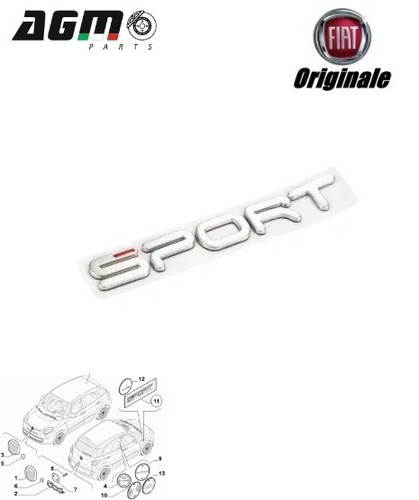 Emblema logo scritta sport
