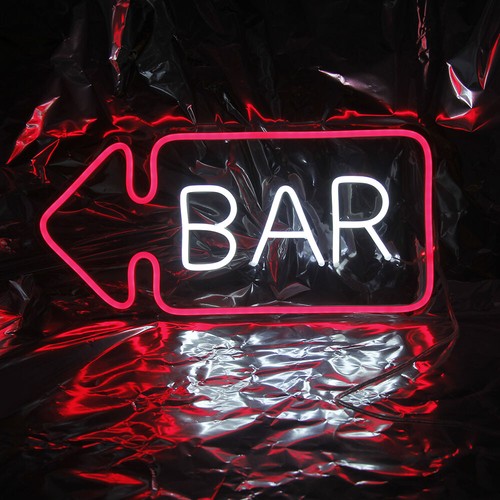 Insegna neon bar led birra - neon, pub