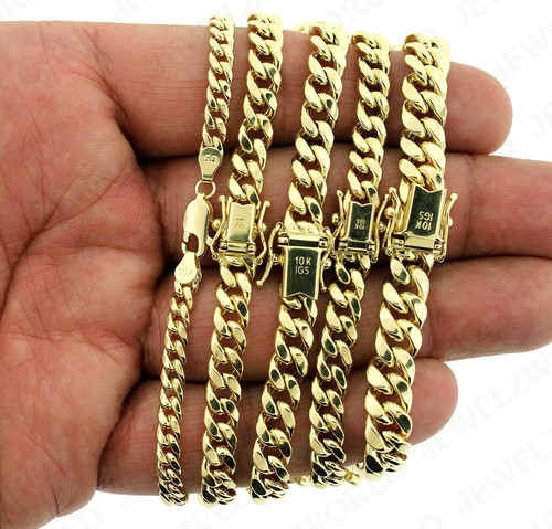 Collana catena maglia cubana