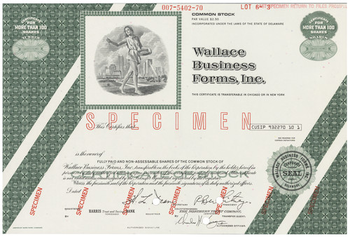 Wallace business forms inc - business, forms,