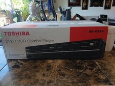 Lettore combinato DVD/VCR TOSHIBA SD-V296 nuovo con scatola (APERTO SOLO PER TESTARE)