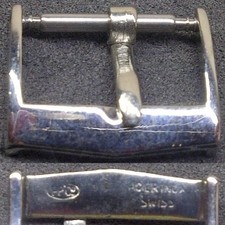 Vintage Patek Philippe from 40's Buckle Fibbia 14mm Stainless Steel L@@K !