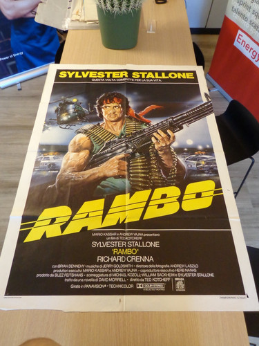 Locandina manifesto rambo - manifesto,