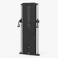 Jk Fitness Vertical Poliercolina Doppia a Muro Pacco Pesi in Acciaio da 50 kg