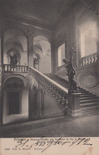 Cartolina bologna palazzo - ,