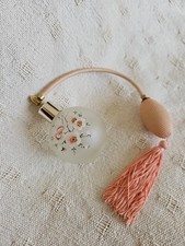 Vintage Perfume Bottle Frosted