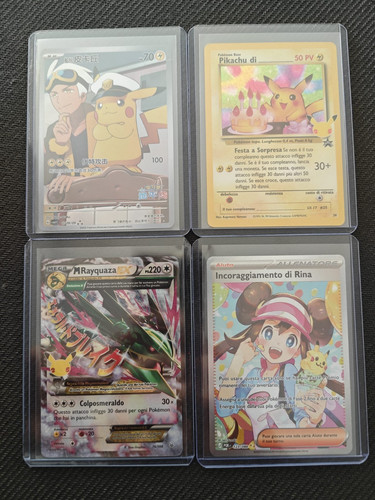 Lotto carte pokemon pikachu - lotto,