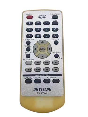 Original aiwa dvd audio - audio, remote