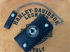 Portafoglio Porta Carte Di Credico Porta Moneta Con Catena  ACE LONDON "NOS"