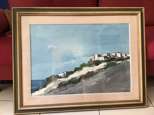 Quadro moderno dipinto mano - moderno,