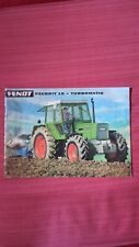 Catalogo Trattori Macchine Agricole Fendt Anni 70 Turbomatik Catalogue
