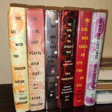The Girl with the Dragon Tattoo Book Series Set (Millennium Serie