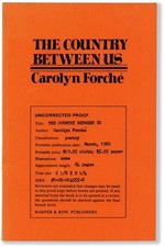 Carolyn Forche / THE COUNTRY