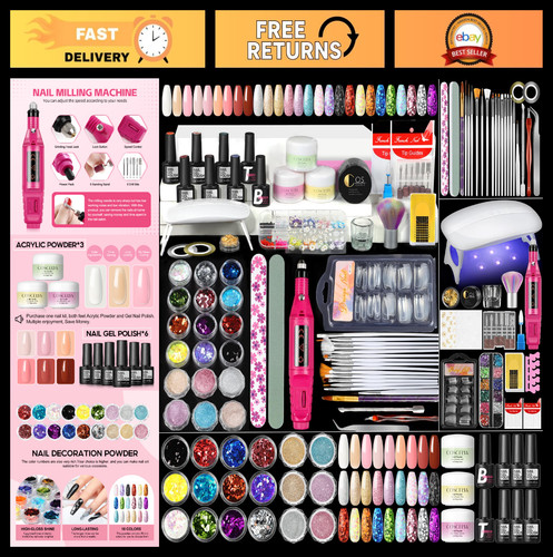 Kit unghie acrilico per - unghie,