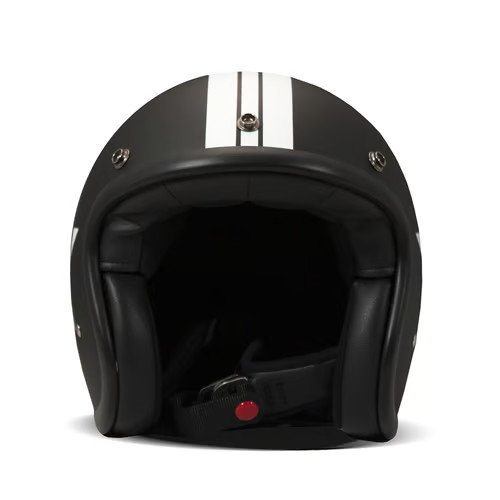 Casco dmd retro - star, nero