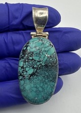 Ciondolo turchese in argento