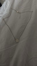 GUCCI trademark square pendant