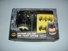 BATMAN EGG CUP & TOAST SOLDIER